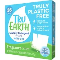 Tru Earth Tru Earth Waschmittelstreifen Non Bio Parfümfrei (36 Waschgänge) – Produktbild 1 von 1
