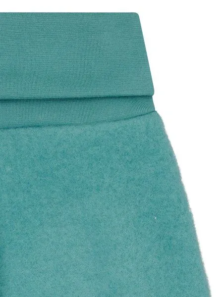 loud + proud loud + proud Babys & Kinder Wollfleece-Hose, GOTS-zertifiziert, Oregano(grün), – Produktbild 1 von 2