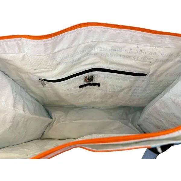 Beadbags Beadbags Einkaufstasche Ri94 recycelter Reissack, Meerjungfrau blau, – Produktbild 4 von 4
