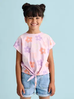 Vertbaudet Mädchen T-Shirt lavandel – Produktbild 1 von 1
