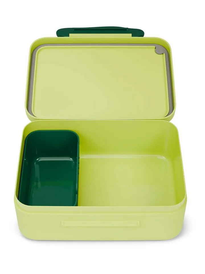 Ergobag Ergobag Lunchbox Brotdose, Kunststoff, (Brotdose, 1-tlg., 1x Brotdose), spülmaschinengeeignet bis 45 Grad, Handwäsche empfohlen, Grün, – Produktbild 3 von 8