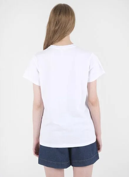 ORGANICATION ORGANICATION T-Shirt aus Bio-Baumwolle mit Print, Weiß(white), – Produktbild 4 von 4