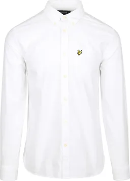 Lyle and Scott Lyle & Scott Shirt Plain Oxford White - Größe L – Produktbild 1 von 1