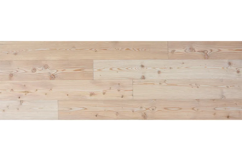 woodstore24 Massivdiele, europäische Lärche, 19 x 142 x 1973 mm, roh, A/B-Sortierung (1,62 m² / Paket) – Produktbild 1 von 1