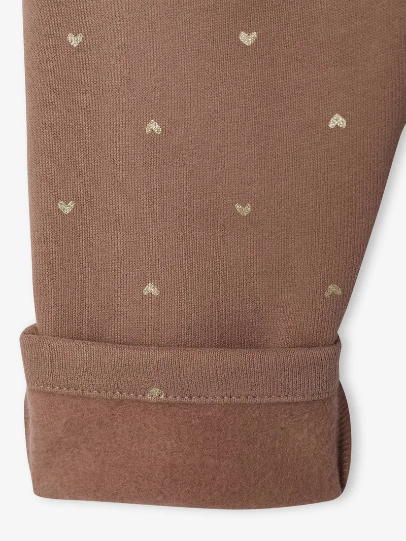 Vertbaudet Mädchen Baby Sweathose, Rost herzen, – Produktbild 3 von 3