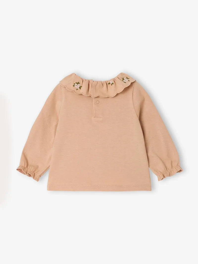 Vertbaudet Baby Shirt mit, Blush, – Produktbild 4 von 4