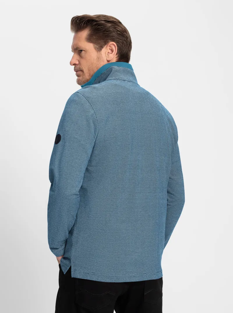 marco donati Langarmshirt topas-meliert, Topas-meliert, – Produktbild 2 von 2