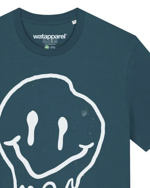 watapparel watapparel T-Shirt Unisex Smiley, Stargazer, – Produktbild 3 von 4
