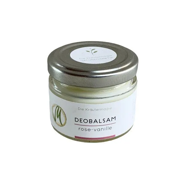 Die Kräutermagie Die Kräutermagie – Deo-Balsam Rose-Vanille (50 ml) – Produktbild 1 von 2