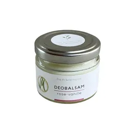 Die Kräutermagie Die Kräutermagie – Deo-Balsam Rose-Vanille (50 ml, Sensitives Deodorant ohne Natron & Aluminium) – Produktbild 1 von 1