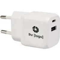 USB-Ladegerät "POWER CUBE 20" weiß – Produktbild 1 von 1