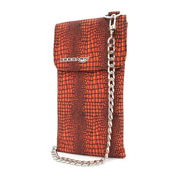 Seegarn Seegarn Handytasche / Umhängetasche (MB05), K1 - kette silber, – Produktbild 1 von 3