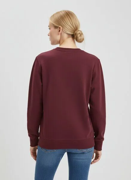 UNIPOLAR UNIPOLAR Sweater Modell: Rolin, Burgundy (rot), – Produktbild 4 von 6