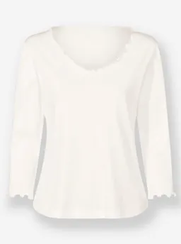 Witt V-Shirt ecru – Produktbild 1 von 1