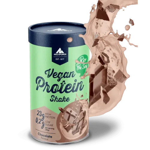MULTIPOWER Vegan Protein Shake - 420g - Chocolate – Produktbild 1 von 1