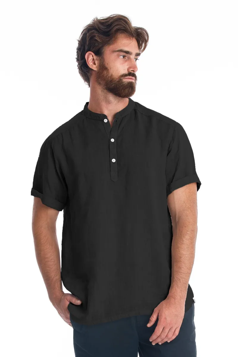 RAVENS VIEW IBIZA RAVENS VIEW IBIZA Herren vegan Shirt Brad Schwarz, Schwarz, – Produktbild 1 von 1