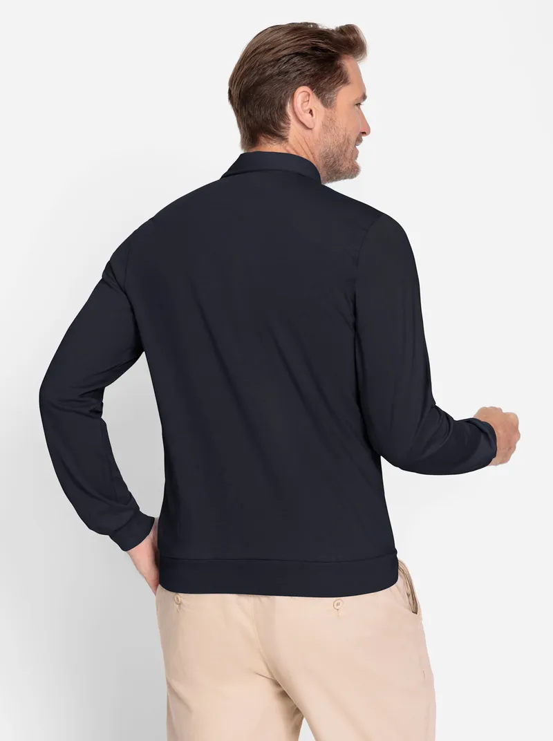 marco donati Langarm-Shirt marine, Marine, – Produktbild 2 von 2
