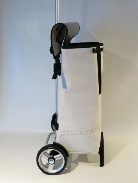 Leonca Leonca Upcycling Einkaufstrolley aus recyceltem Segel – Produktbild 4 von 4