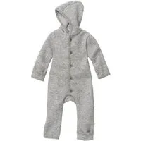Disana Disana Baby Walk Overall Schurwolle kbT-Merinowolle, Grau, – Produktbild 1 von 1