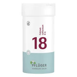 Biochemie Pflüger Schüßler-Salze Biochemie Pflüger 18 Calcium sulfurat.D 6 Tbl. – Produktbild 1 von 1