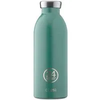 24bottles 24bottles 0,5l Thermosflasche "Clima" - verschiedene Farben, Moss green, – Produktbild 1 von 1