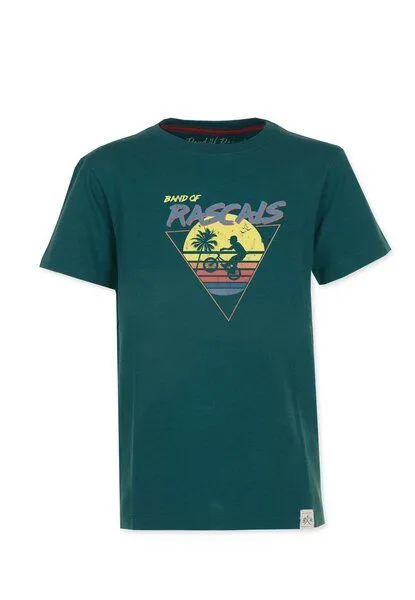 Band of Rascals Band of Rascals Sunset T-Shirt, Racing-green, – Produktbild 2 von 7