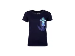 FÄDD Damen T-Shirt "Ankerblume BT" navy L – Produktbild 1 von 1