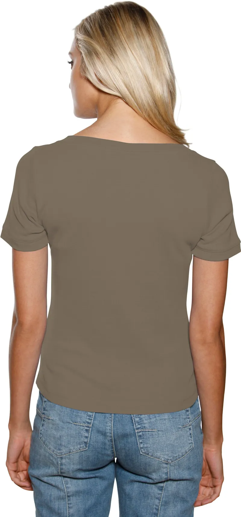 heine Shirt oliv, Oliv, – Produktbild 2 von 2