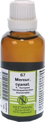 Nestmann Pharma MERCURIUS CYANATUS K Komplex Nr.67 Dilution 50 ml Dilution – Produktbild 1 von 1