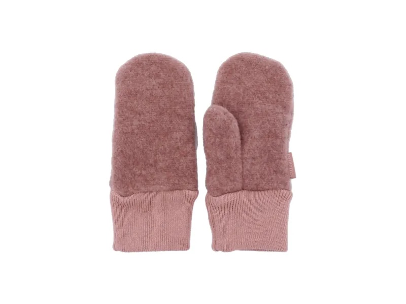 Maximo Maximo Kinder Fausthandschuhe mit Daumen, heiderosemelier (2-4 Jahre), Rosa, – Produktbild 1 von 1