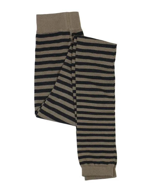 grödo grödo Damen Leggings geringelt Bio Baumwolle Elasthan, Nautic-schattengrau-geringelt, – Produktbild 1 von 1
