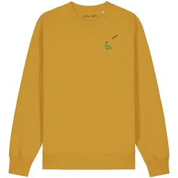 LIGARTI Bestickter Pullover – Charlie der Dino – LIGARTI Tiermanufaktur – Produktbild 1 von 1