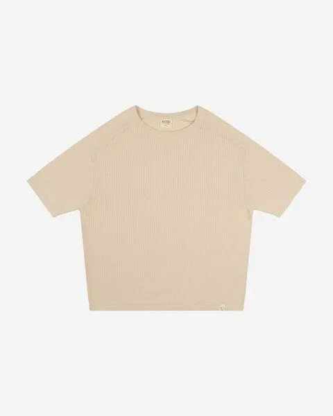 MATONA Matona Gestricktes T-Shirt | Knit T-Shirt | aus Bio-Baumwolle | GOTS-zertifiziert, Bone, – Produktbild 3 von 3