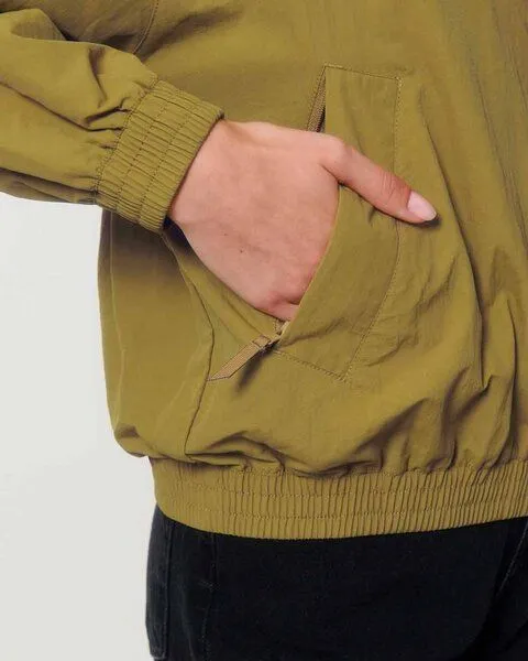YTWOO YTWOO Nachhaltige Urban Jacke aus recyceltem Nylon | Unisex, Olivgrün, – Produktbild 4 von 4