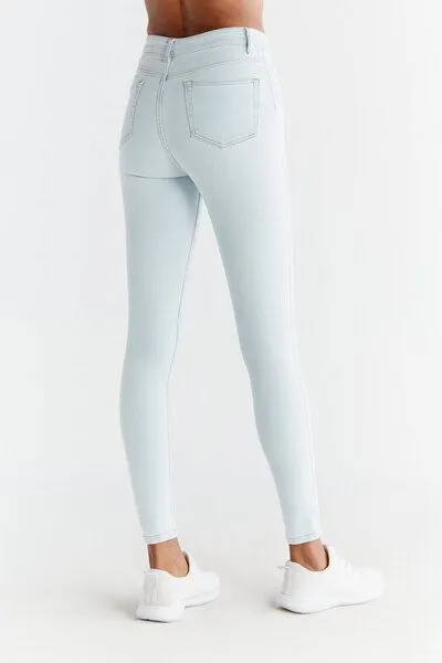 Evermind Evermind W's Skinny Fit-WD1014, Ice blue, – Produktbild 5 von 5