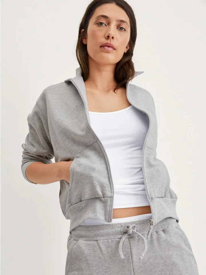 CALIDA CALIDA Shirttop Essential Cotton Baumwoll-Mix, Single Jersey, elastisch, Rundhalsausschnitt, Weiß, – Produktbild 4 von 5