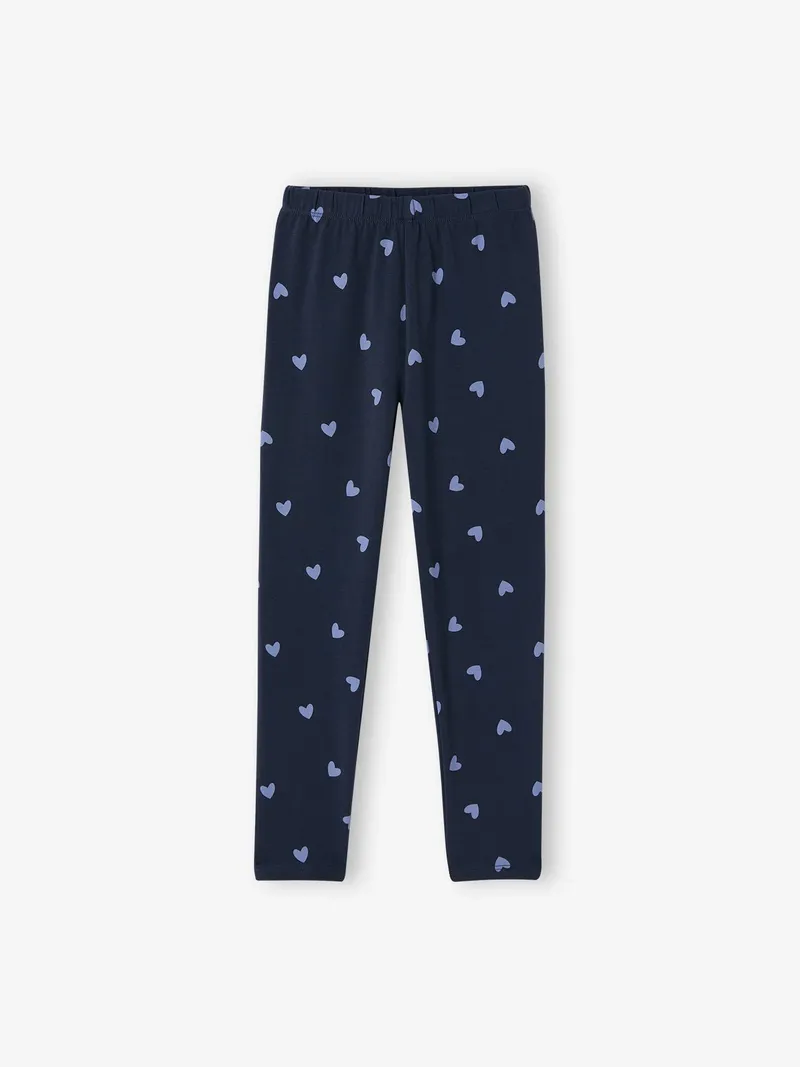Vertbaudet Mädchen Leggings, Blau, – Produktbild 2 von 3