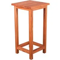 Blumenständer "MAX 2" B 30 x T 30 x H 60 cm, Plattenstärke 2 cm, Eiche geölt – Produktbild 1 von 1