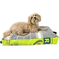 GOOPSI GOOPSI Hundebett mit BIO-Baumwollfüllung, Hundekissen - versch. Farben, Lemon, – Produktbild 1 von 1