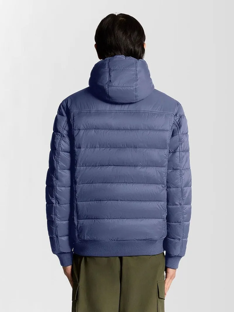 Lyle and Scott Lyle & Scott Jacket Wadded Graystone - Größe L, Dunkelblau, – Produktbild 3 von 5