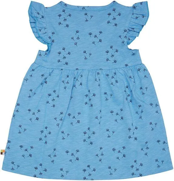 loud + proud loud + proud Babys & Kinder Kleid Slub Jersey, GOTS-zertifiziert, Basin(blau), – Produktbild 1 von 2