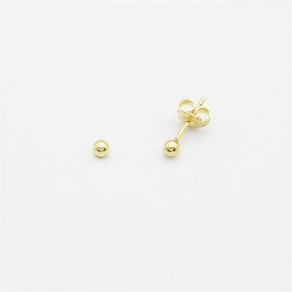 Jewelberry Jewelberry Ohrstecker Tiny Dot, Gold, – Produktbild 1 von 2