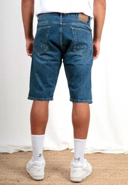 TORLAND TORLAND Herren Jeans Shorts – SHANE, Mid indigo (blau), – Produktbild 2 von 3