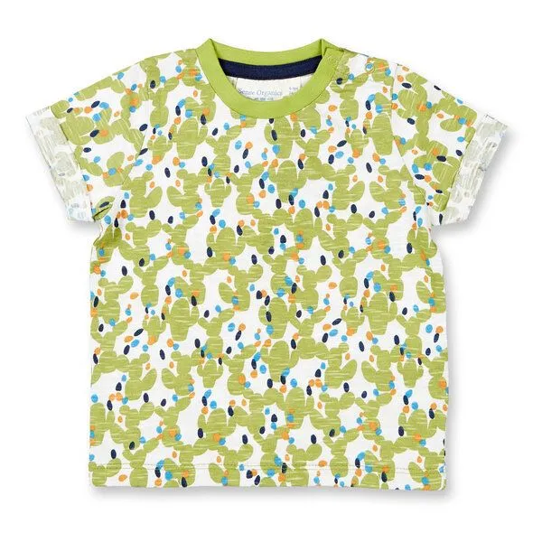 Sense Organics sense-organics Sense Organics Baby Kein kind T-Shirt Bio Baumwolle, Kiwigrün kakteen, – Produktbild 1 von 2