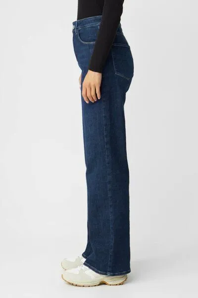 DAWN DAWN Jeans DEW Flared Dark Blue – Produktbild 3 von 5