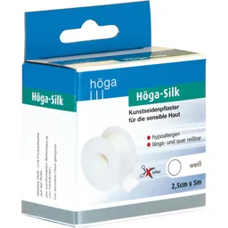 Höga-Pharm HÖGA SILK Pflaster 2,5 cmx5 m 1 St Pflaster – Produktbild 1 von 1