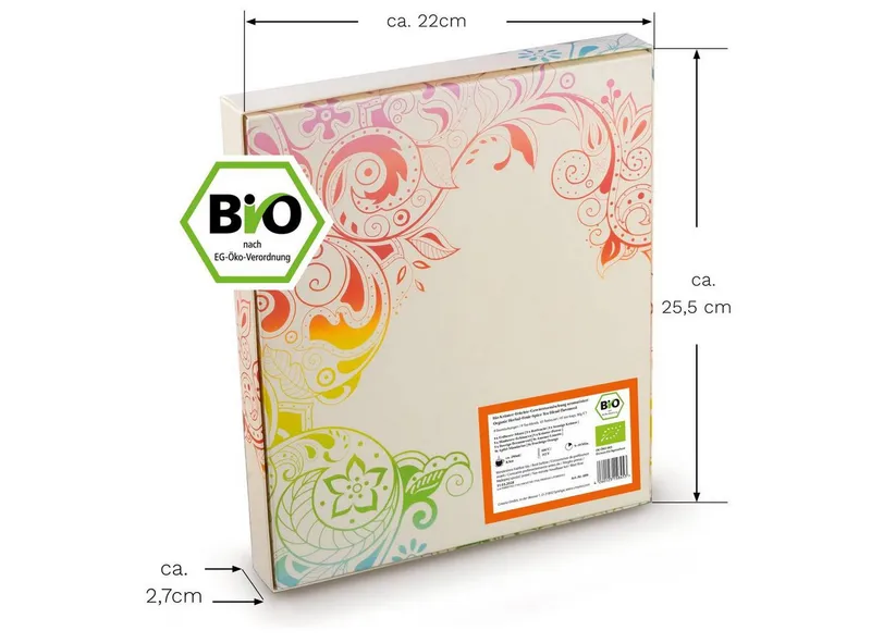 Creano Tee Bio Früchte- Kräutertee 45er Geschenkset „ORGANIC HERBAL TEA“*, 1 x 45 St. (45 Bio-Teebeutel) – Produktbild 2 von 5