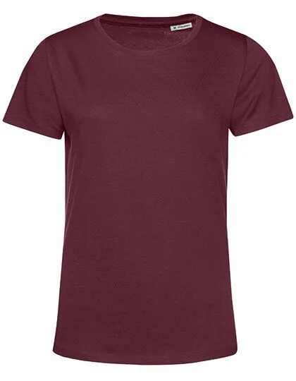 B&C Collection B&C Collection Inspire T-Shirt Rundhals Organic E150 145 gr /m² bis Größe 3XL, Burgundy, – Produktbild 2 von 3
