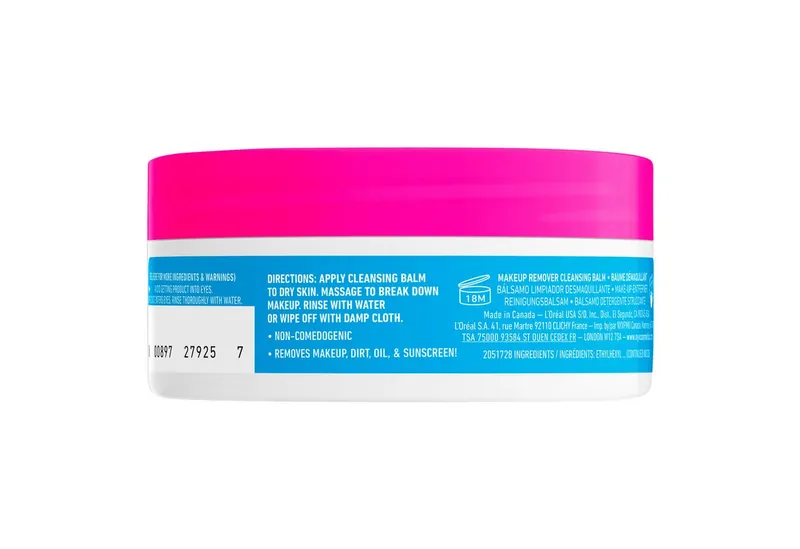 NYX PROFESSIONAL MAKEUP Make-up-Entferner THE FACE UNGLUE CLEANSING BALM, für ein weiches, sauberes und hydriertes Finish, Weiß, – Produktbild 5 von 5