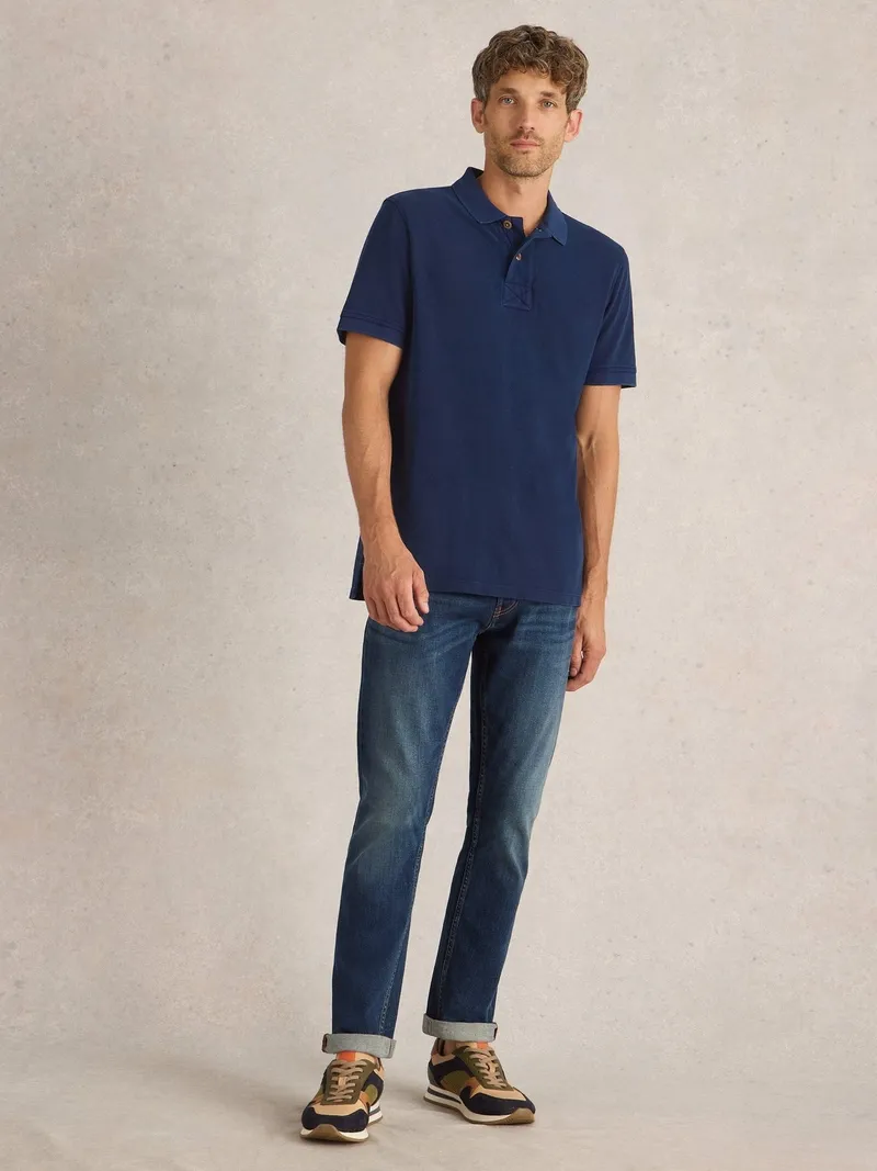 White Stuff Polo utilitaire - XXL, Blau, – Produktbild 2 von 4